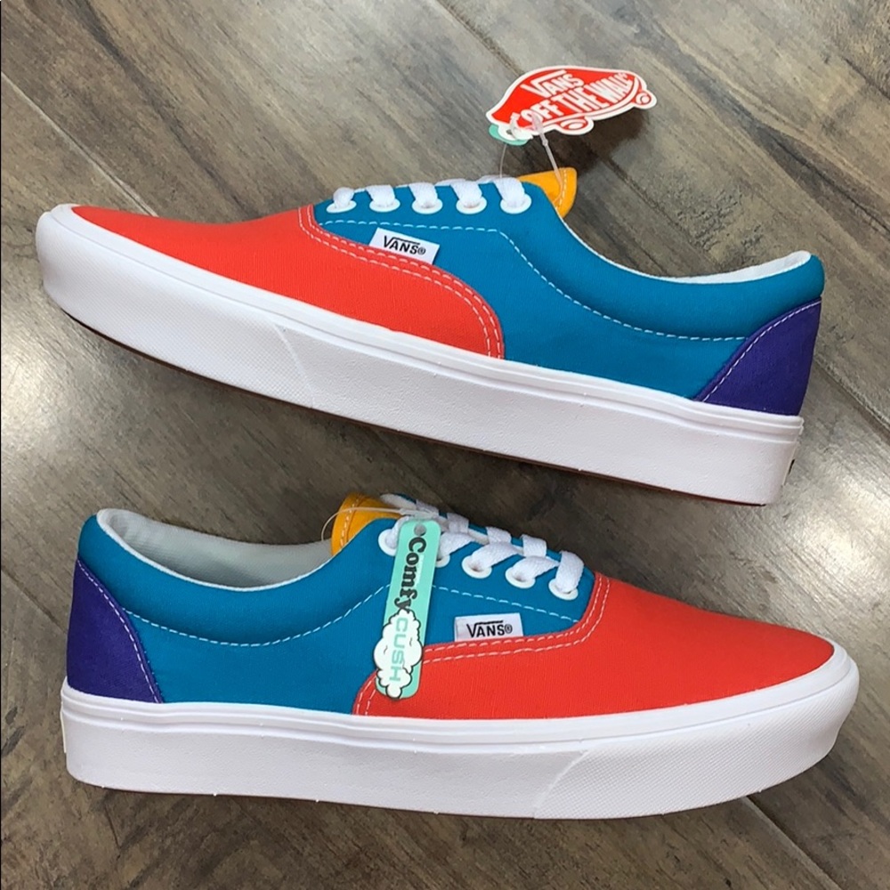 VANS COMFYCUSH ERA Multi Block Multi/True White Wm - Picture 15 of 16